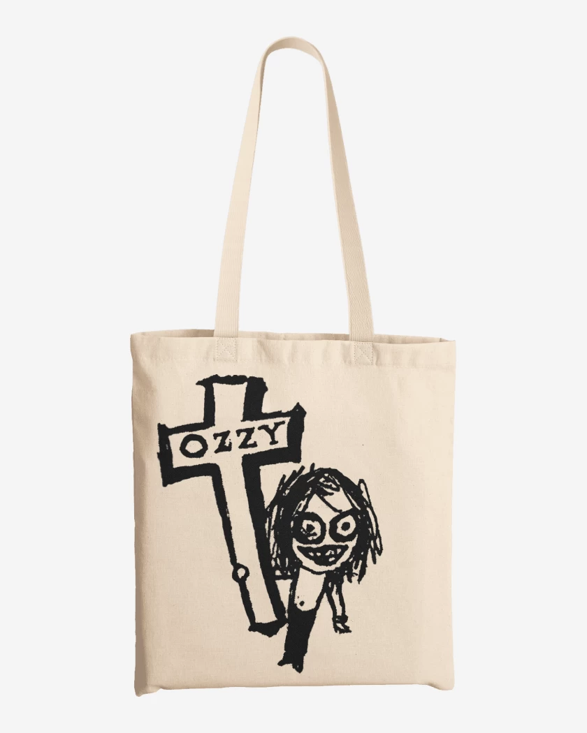 Totebag Ozzy Osbourne Cross