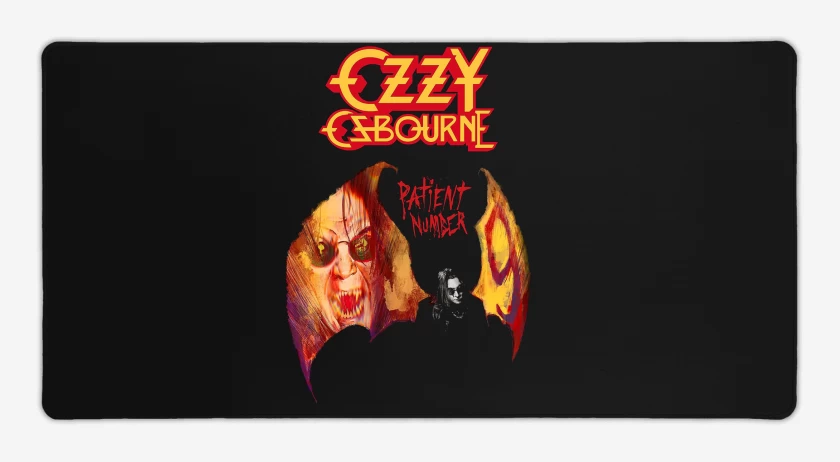 Mouse pad Gamer Ozzy Osbourne Patient Number 9