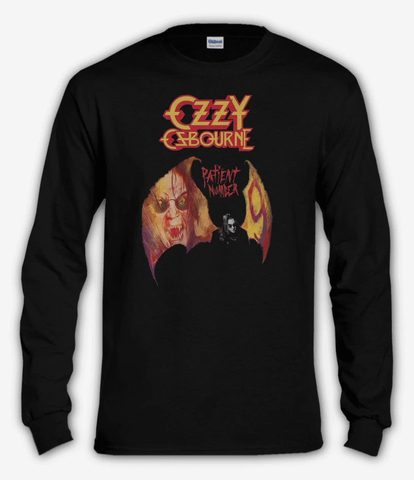 Polera manga larga Ozzy Osbourne Patient Number 9