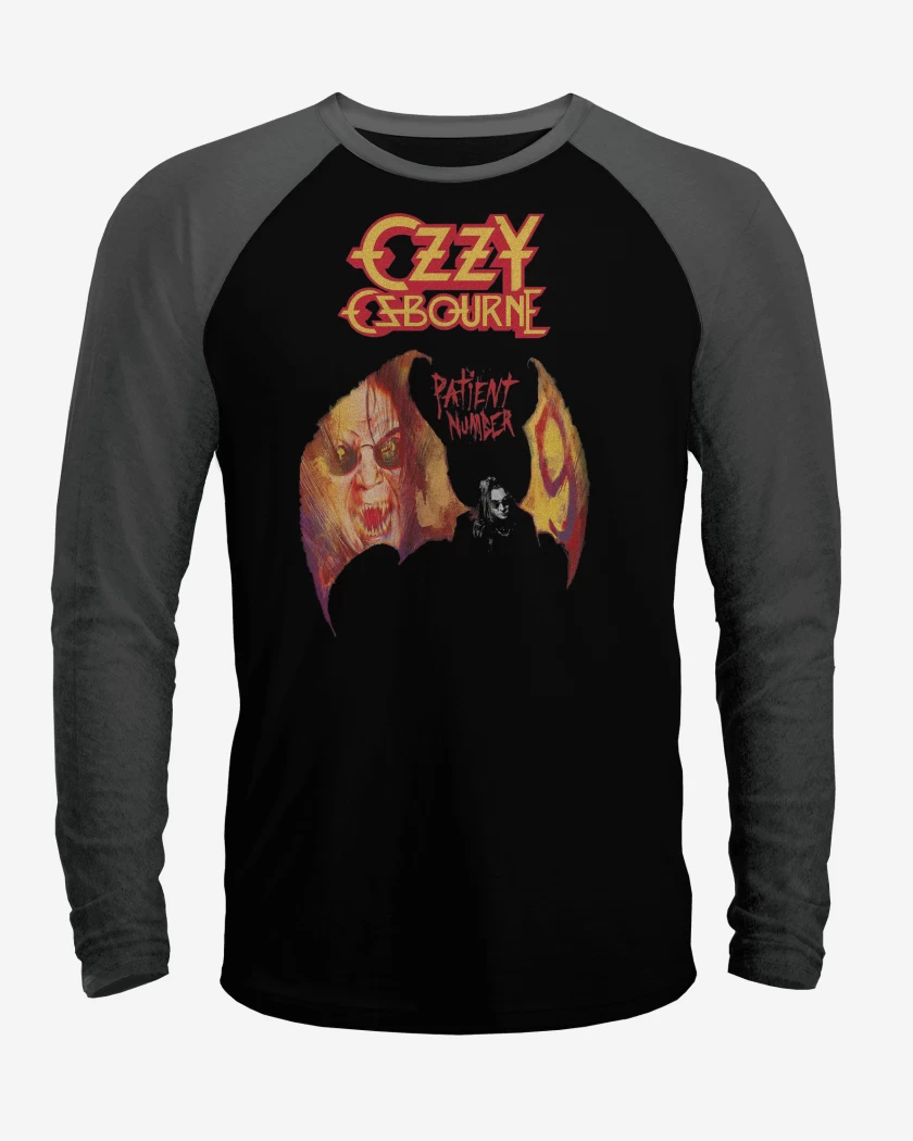 Polera Raglan Ozzy Osbourne Patient Number 9