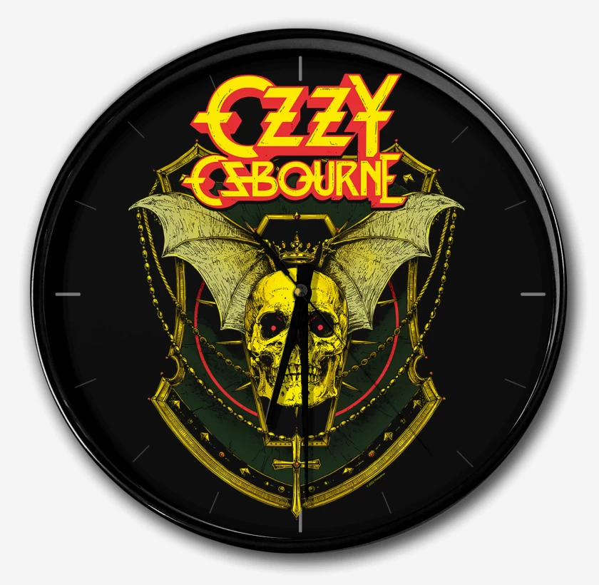 Reloj Negro de Ozzy Osbourne Skull