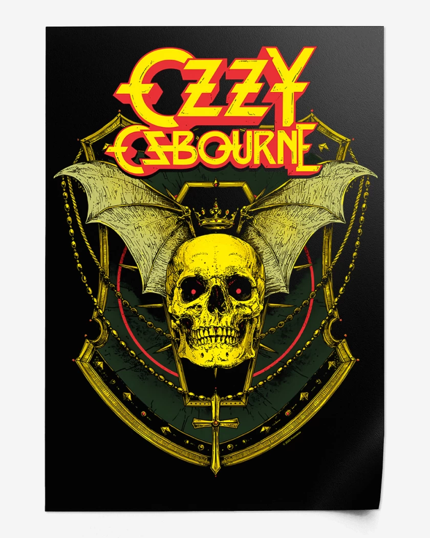 Print Ozzy Osbourne Skull