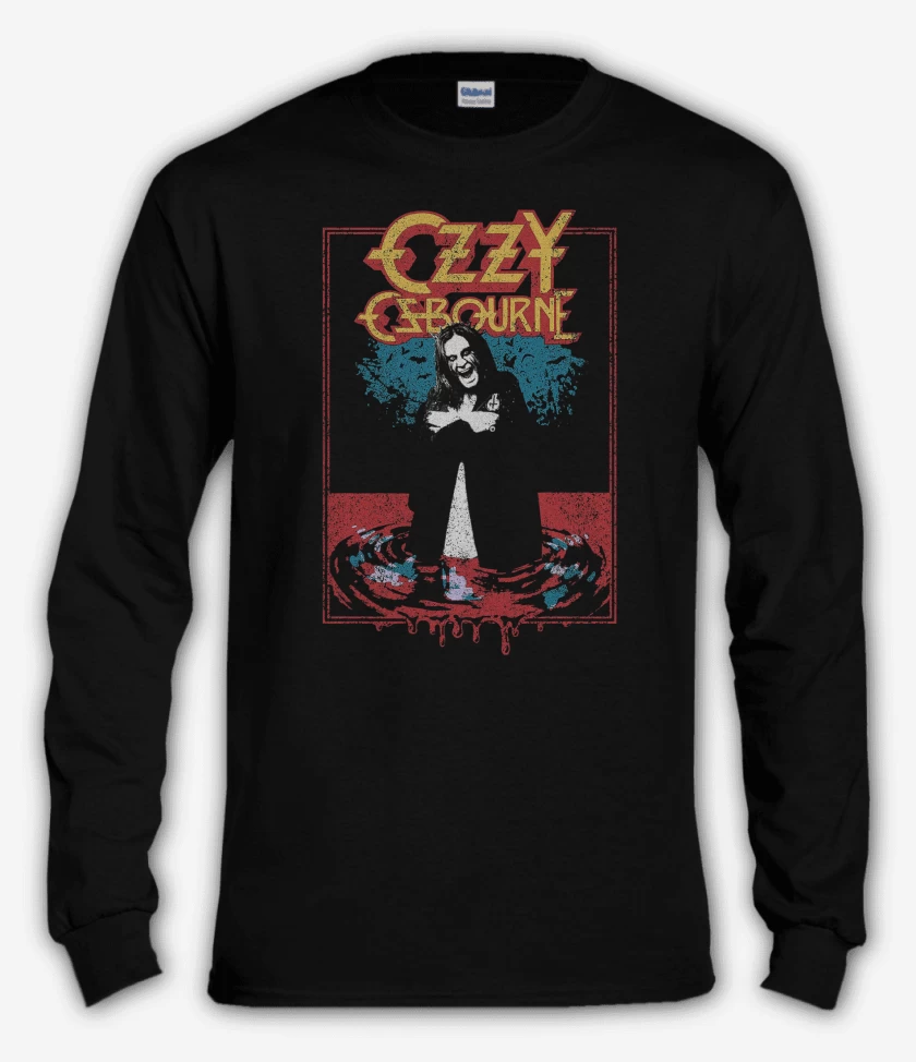 Polera manga larga Ozzy Osbourne Prince of Darkness