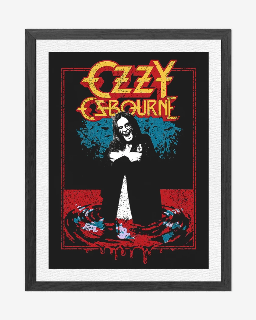 Cuadro decorativo Ozzy Osbourne Prince of Darkness