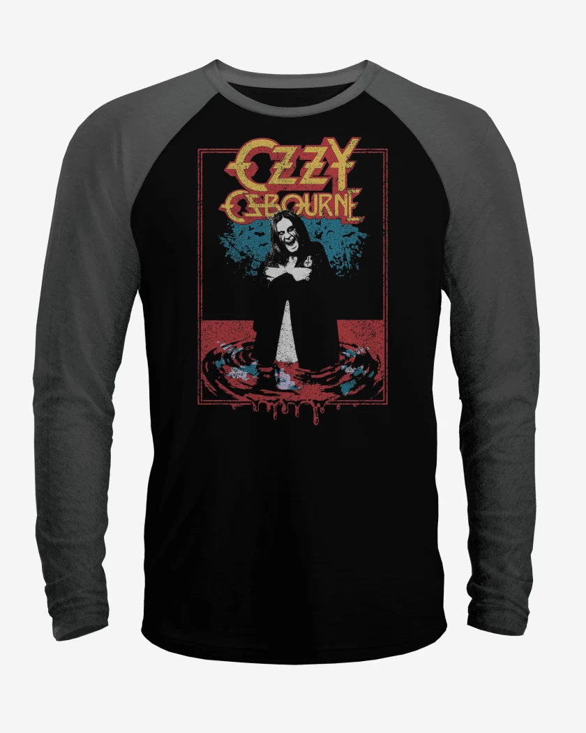 Polera Raglan Ozzy Osbourne Prince of Darkness