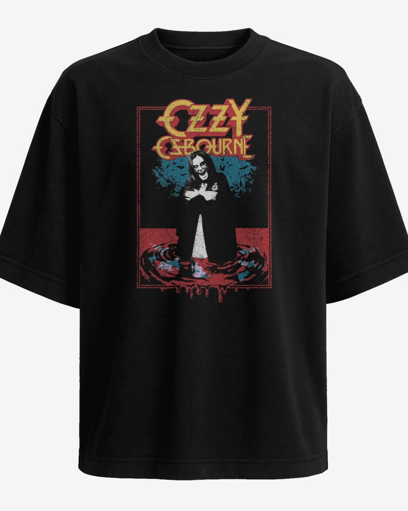 Polera Oversize Ozzy Osbourne Prince of Darkness