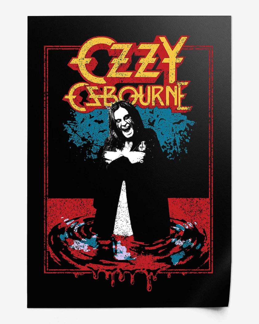 Print Ozzy Osbourne Prince of Darkness