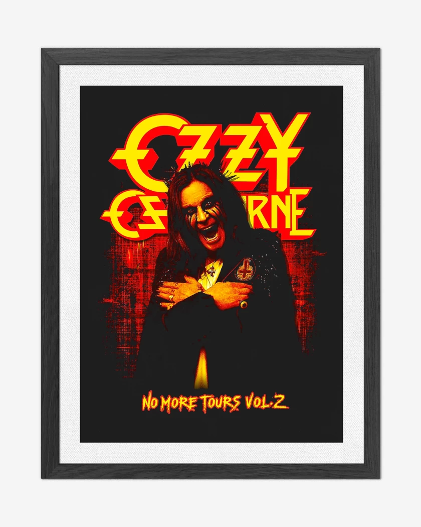 Cuadro decorativo Ozzy Osbourne No More Tours V2