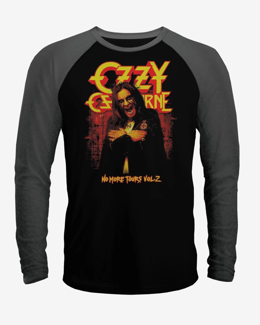 Polera Raglan Ozzy Osbourne No More Tours V2