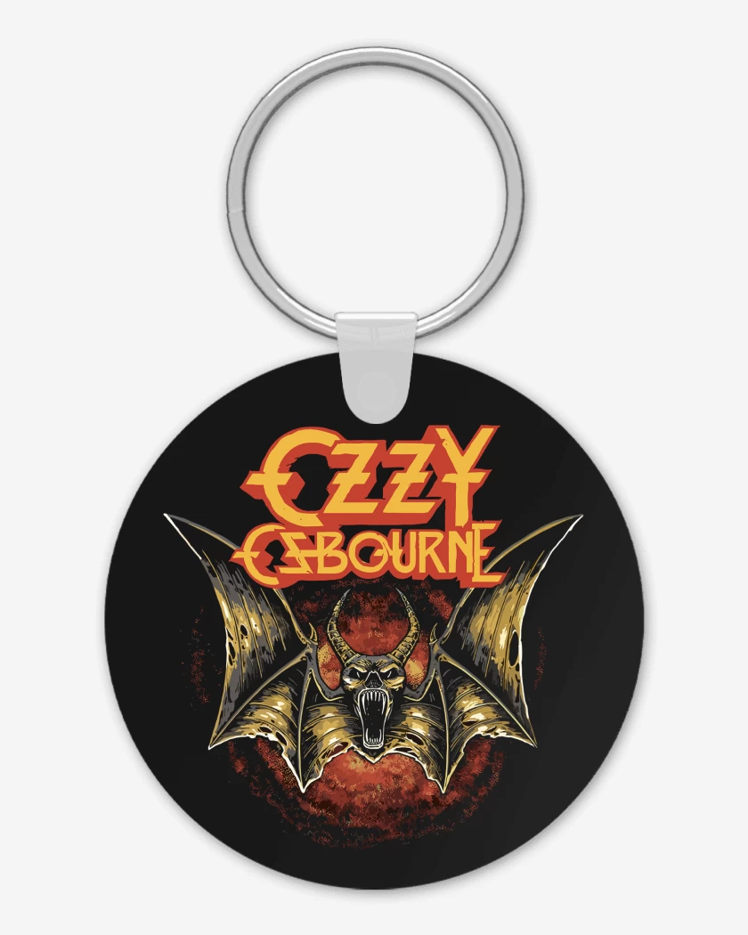 Llavero Ozzy Osbourne Logo Murcielago