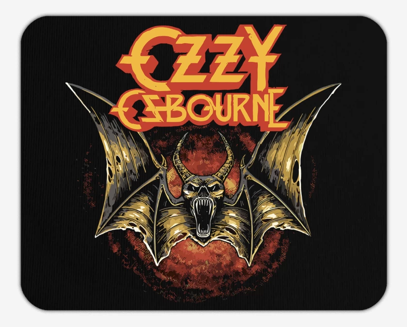Mousepad Ozzy Osbourne Logo Murcielago