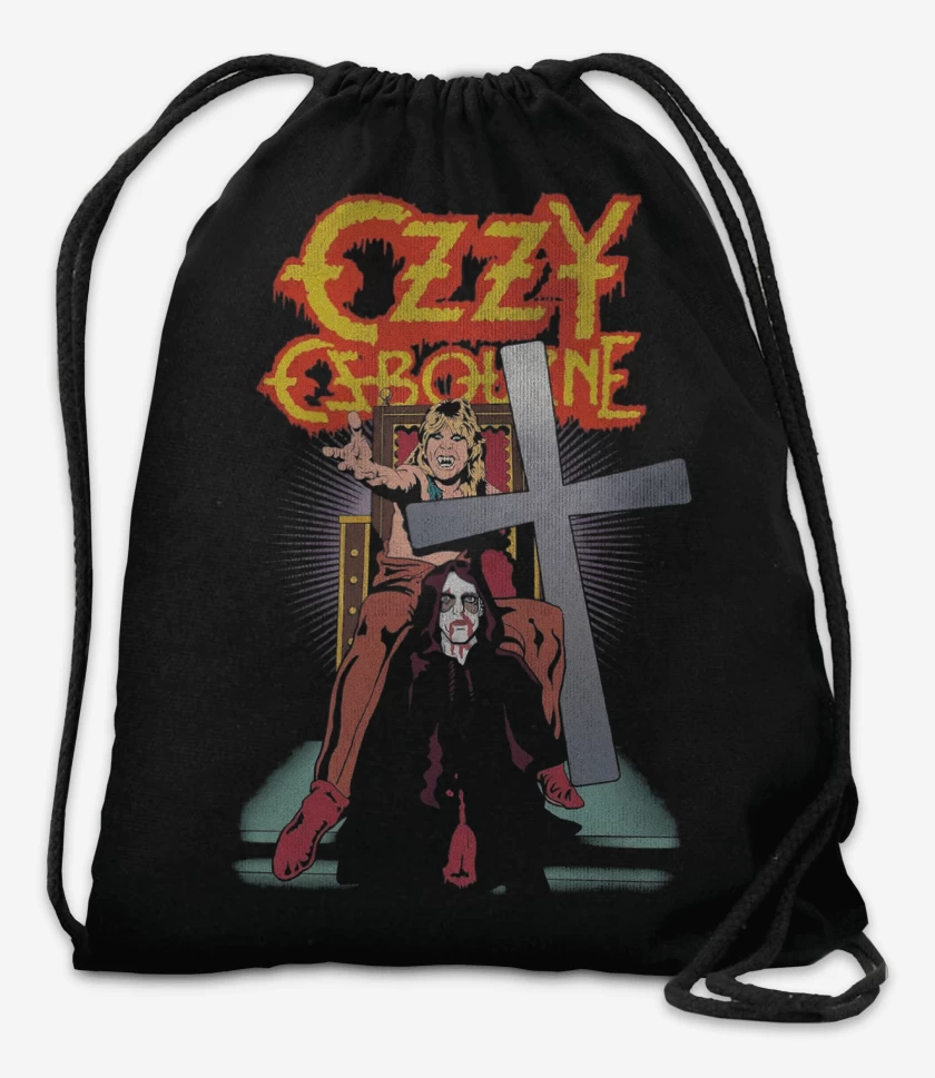 Mochila Negro de Ozzy Osbourne Possession