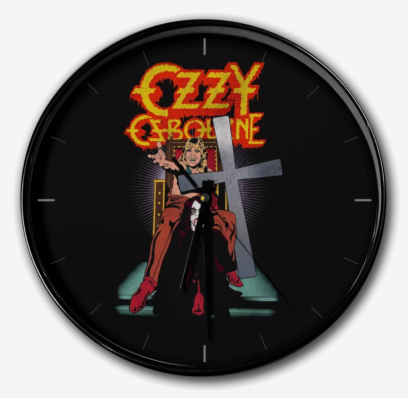 Reloj Negro de Ozzy Osbourne Possession