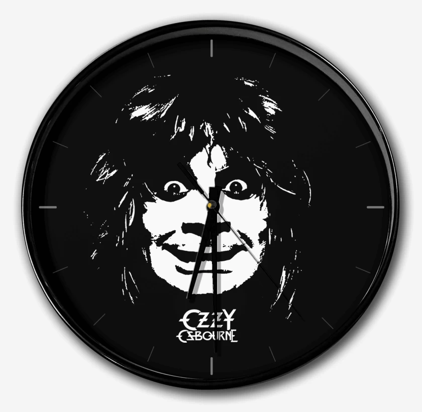 Reloj Negro de Ozzy Osbourne Madman