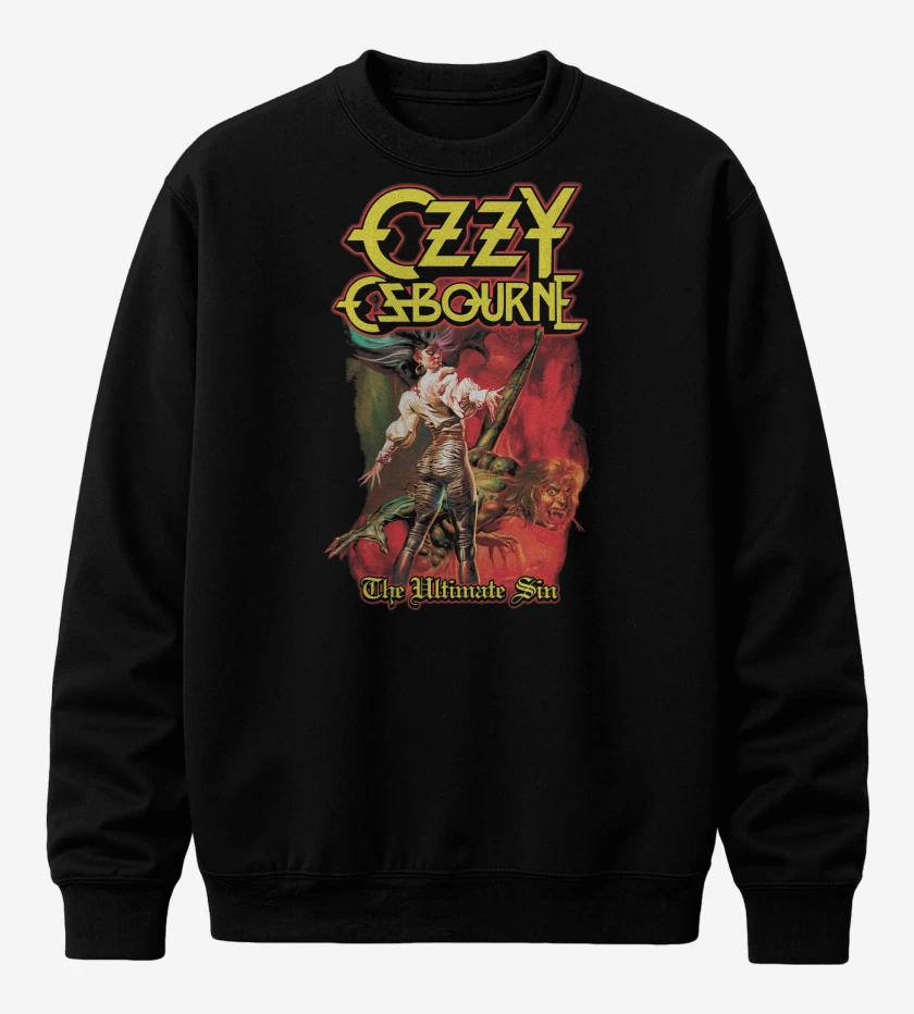 Poleron polo Ozzy Osbourne The Ultimate Sin