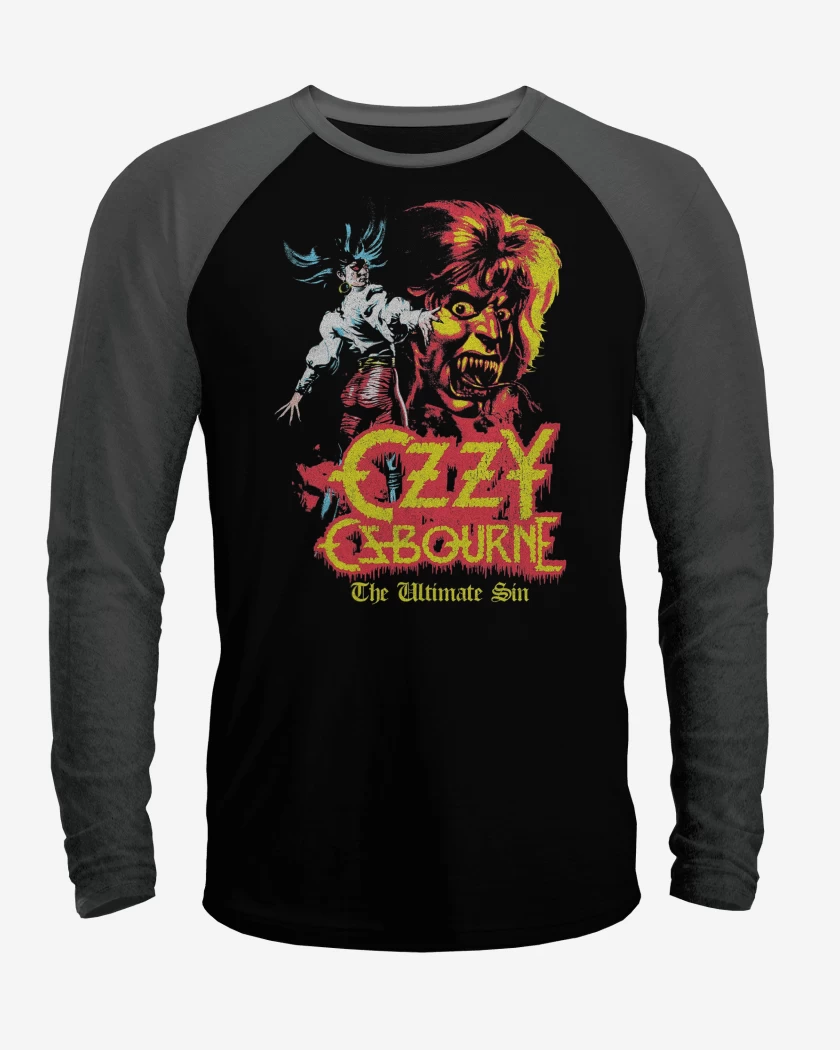 Polera Raglan Ozzy Osbourne The Ultimate