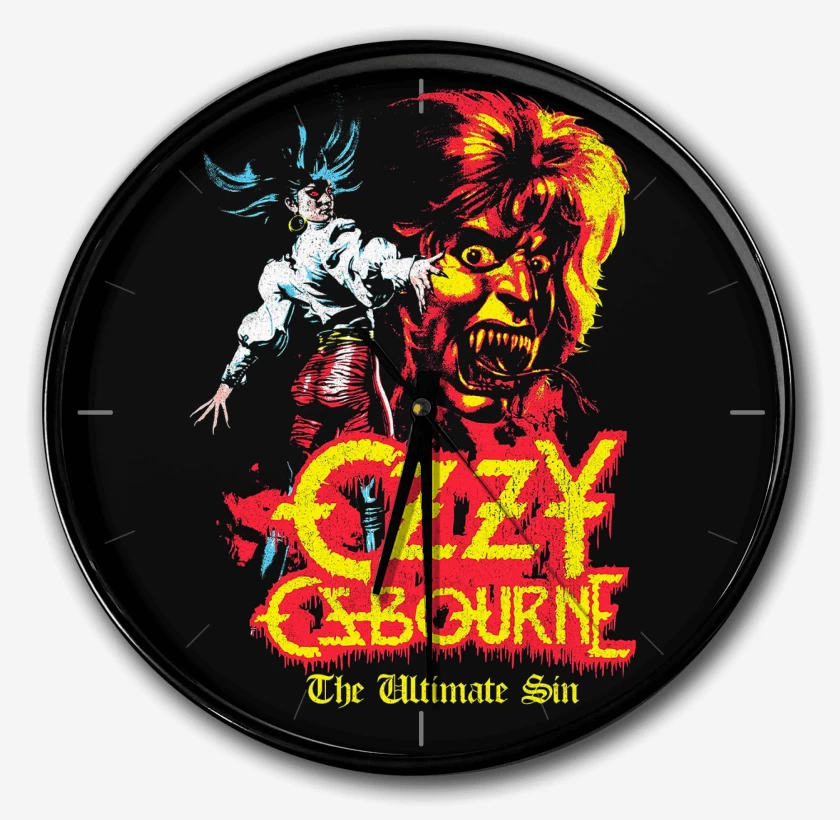 Reloj Negro de Ozzy Osbourne The Ultimate
