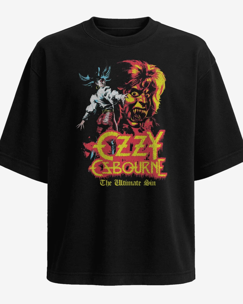 Polera Oversize Ozzy Osbourne The Ultimate