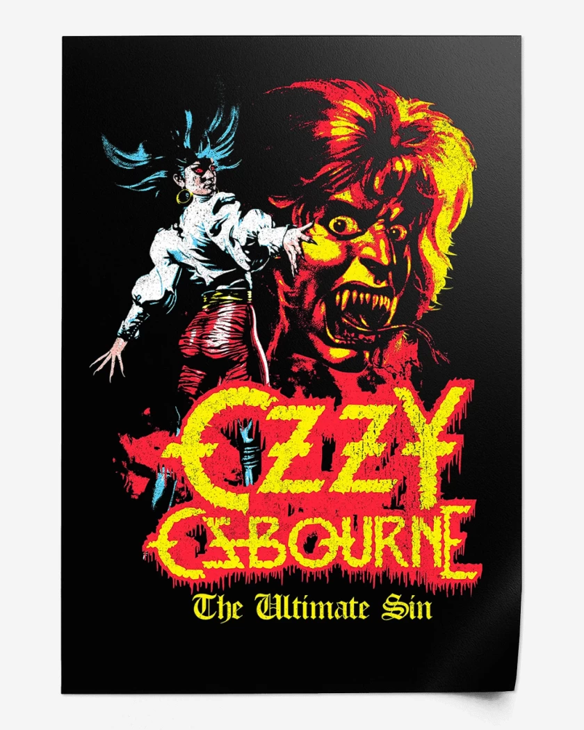 Print Ozzy Osbourne The Ultimate