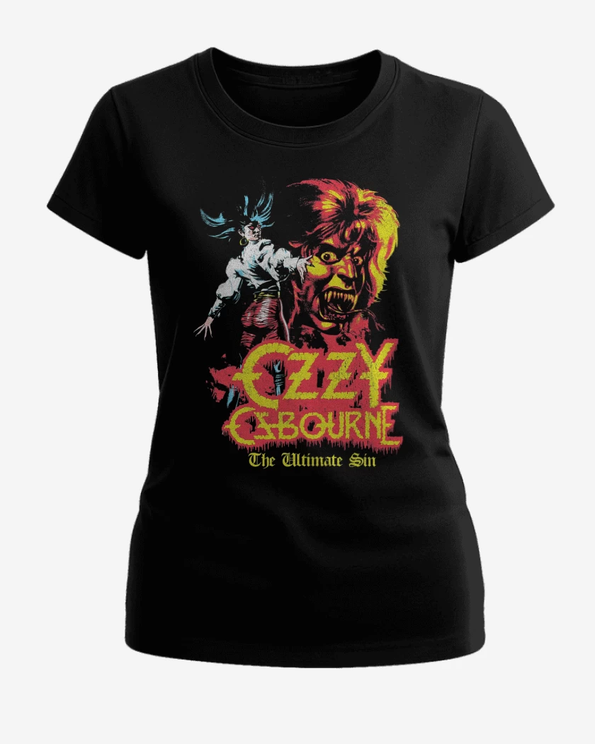 Polera de Mujer Negro de Ozzy Osbourne The Ultimate