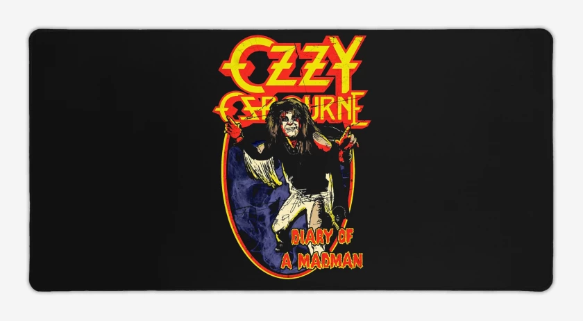 Mouse pad Gamer Ozzy Osbourne Diario de un Loco