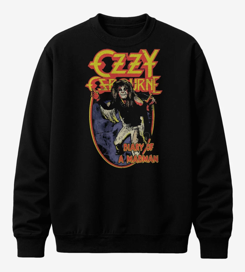 Poleron polo Ozzy Osbourne Diario de un Loco