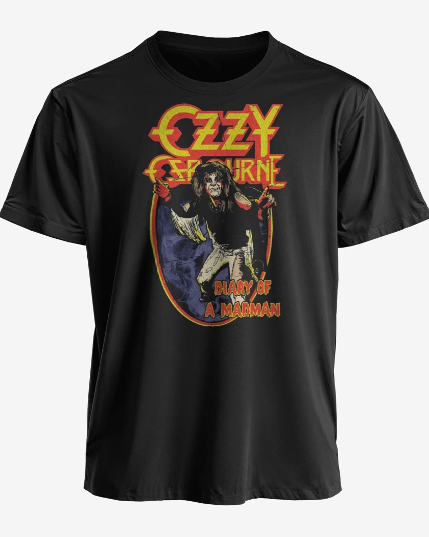 Polera premium Ozzy Osbourne Diario de un Loco