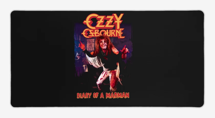 Mouse pad Gamer Ozzy Osbourne Diary Of A Madman