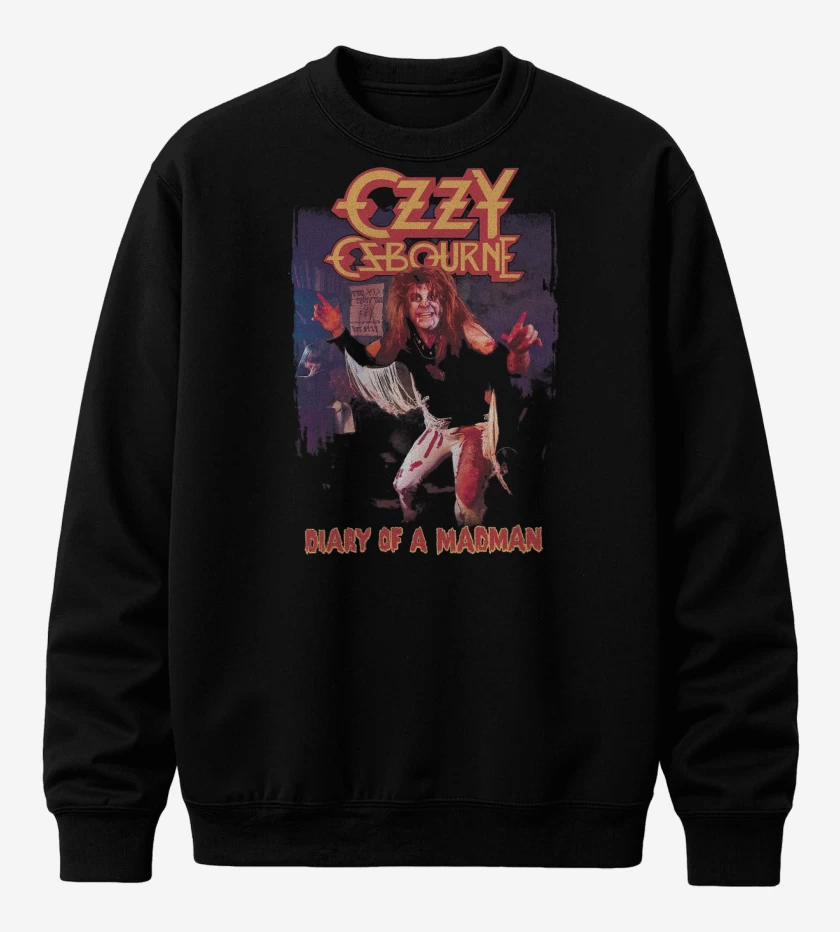 Poleron polo Ozzy Osbourne Diary Of A Madman