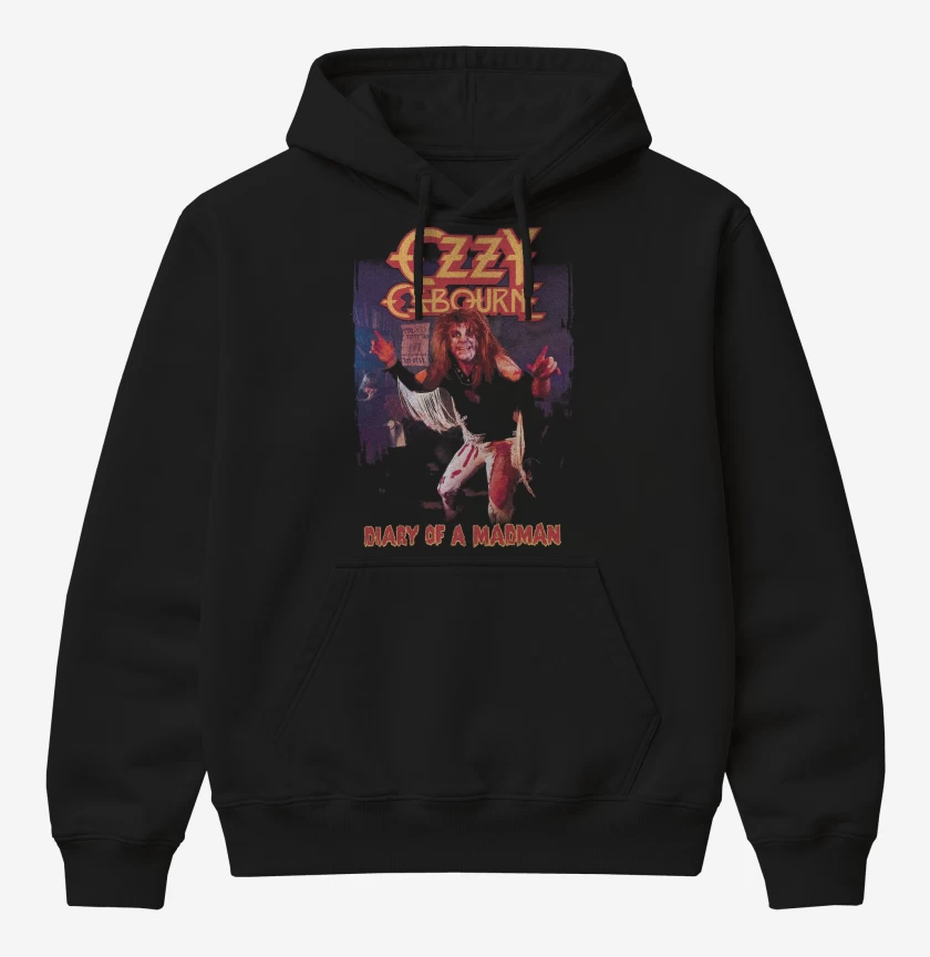 Poleron Canguro básico Ozzy Osbourne Diary Of A Madman