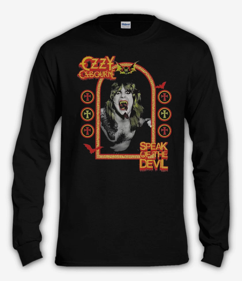 Polera manga larga Ozzy Osbourne Speak of the Devil