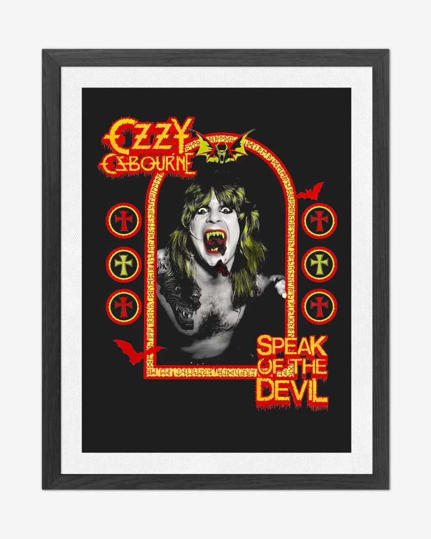 Cuadro decorativo Ozzy Osbourne Speak of the Devil