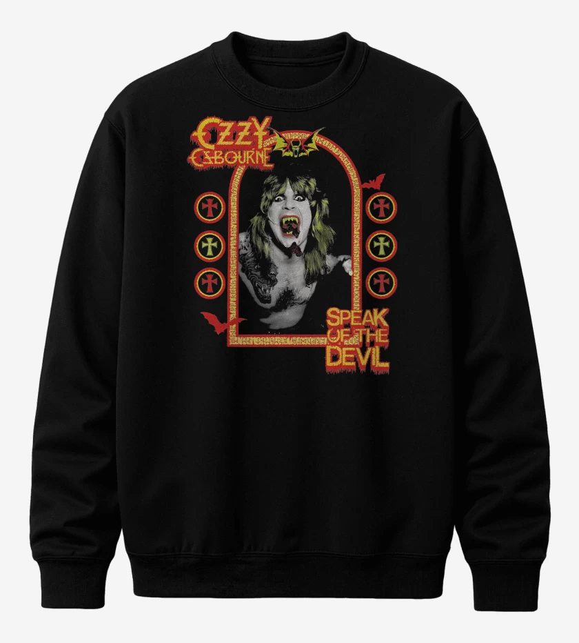 Poleron polo Ozzy Osbourne Speak of the Devil