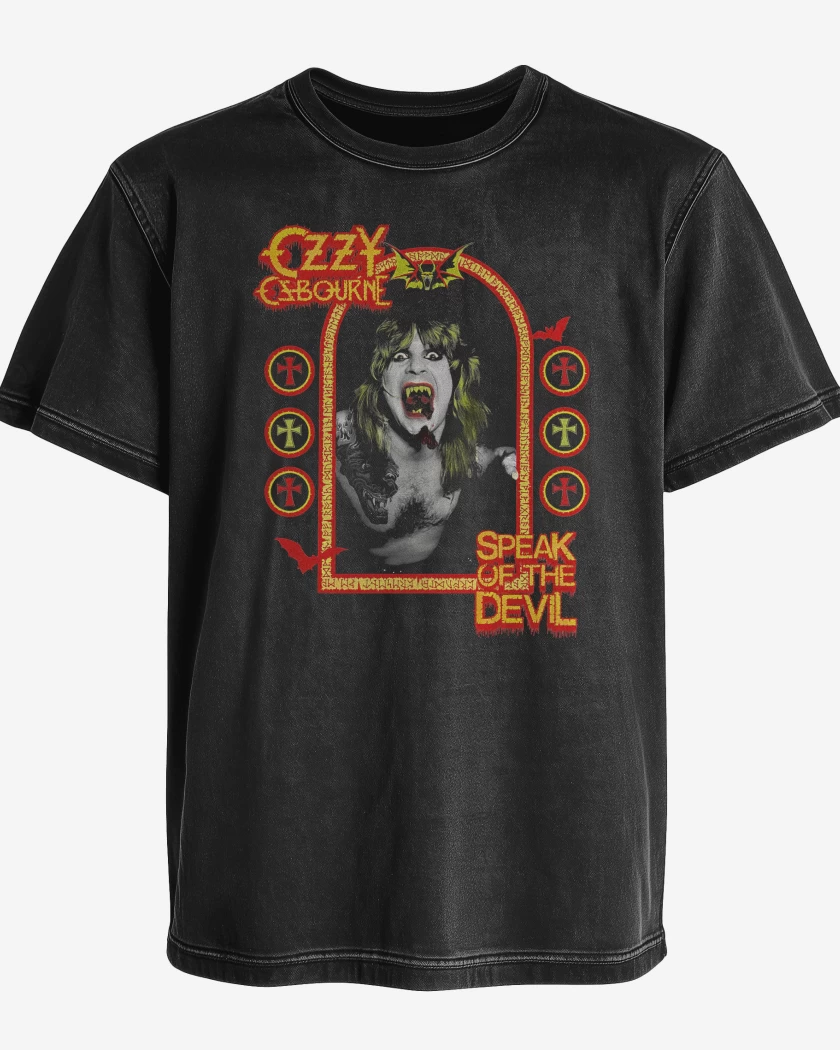 Polera desgastada Ozzy Osbourne Speak of the Devil