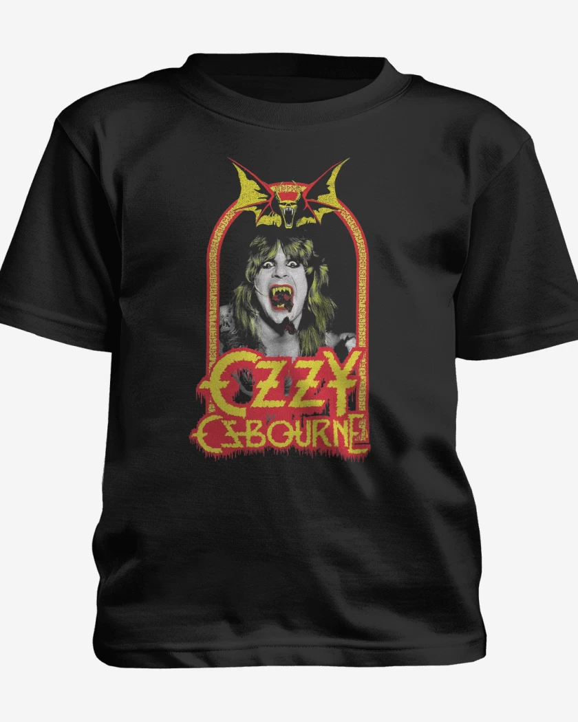 Polera de niño Negro de Ozzy Osbourne Speak