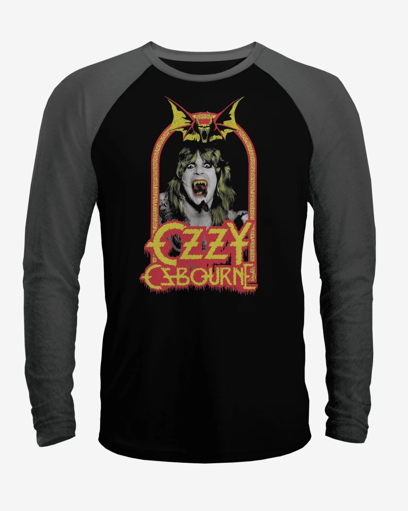 Polera Raglan Ozzy Osbourne Speak
