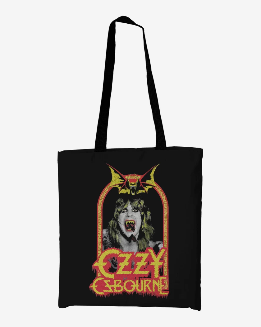 Totebag Negro de Ozzy Osbourne Speak