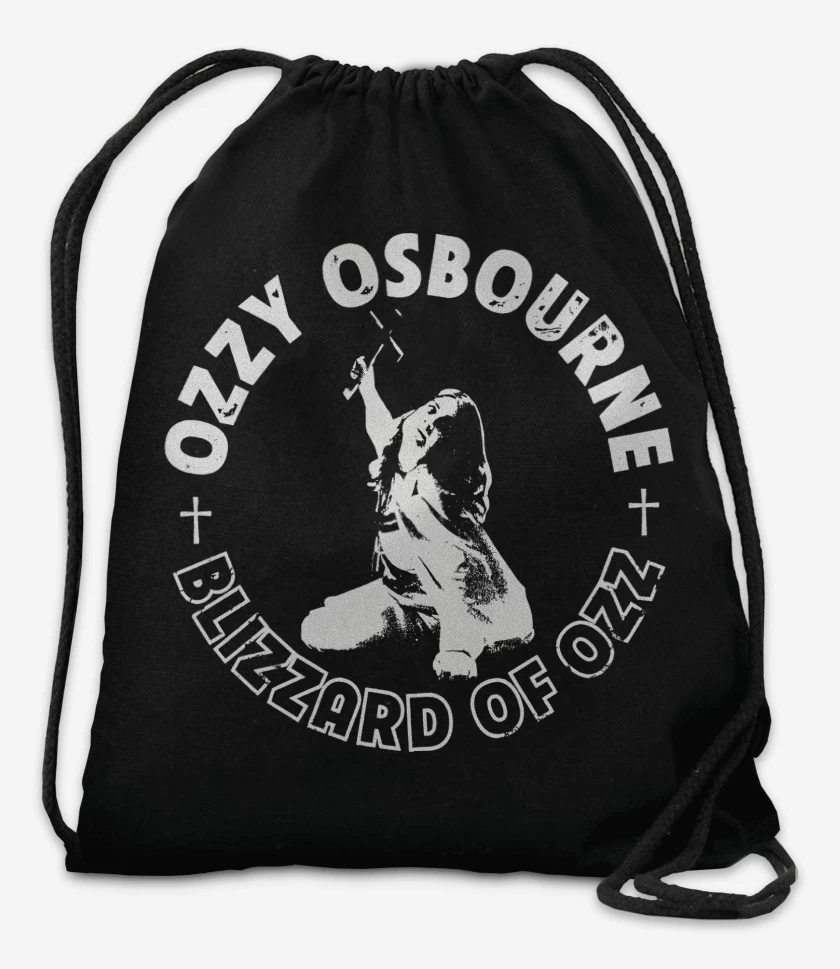 Mochila Negro de Ozzy Osbourne Ozz