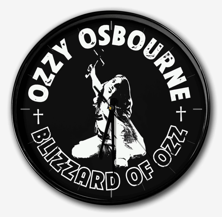 Reloj Negro de Ozzy Osbourne Ozz