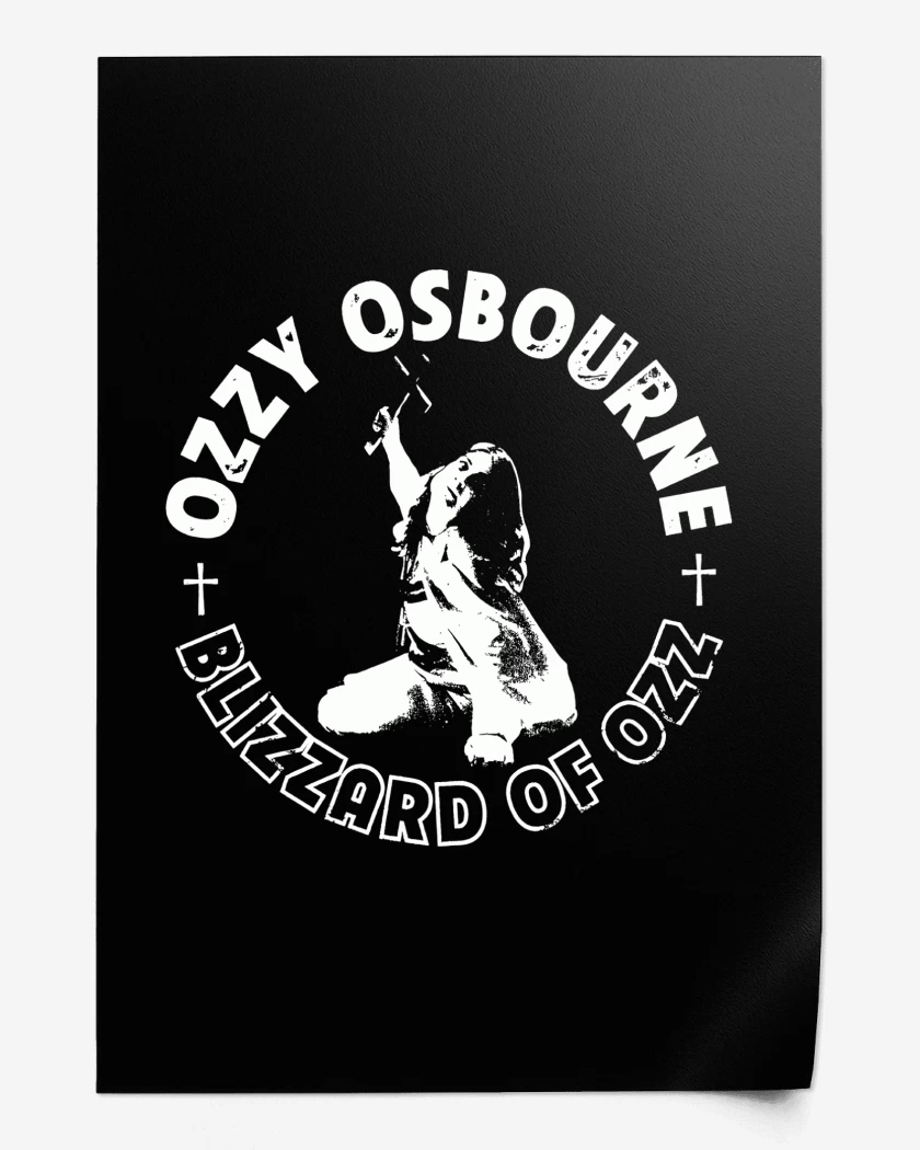 Print Ozzy Osbourne Ozz