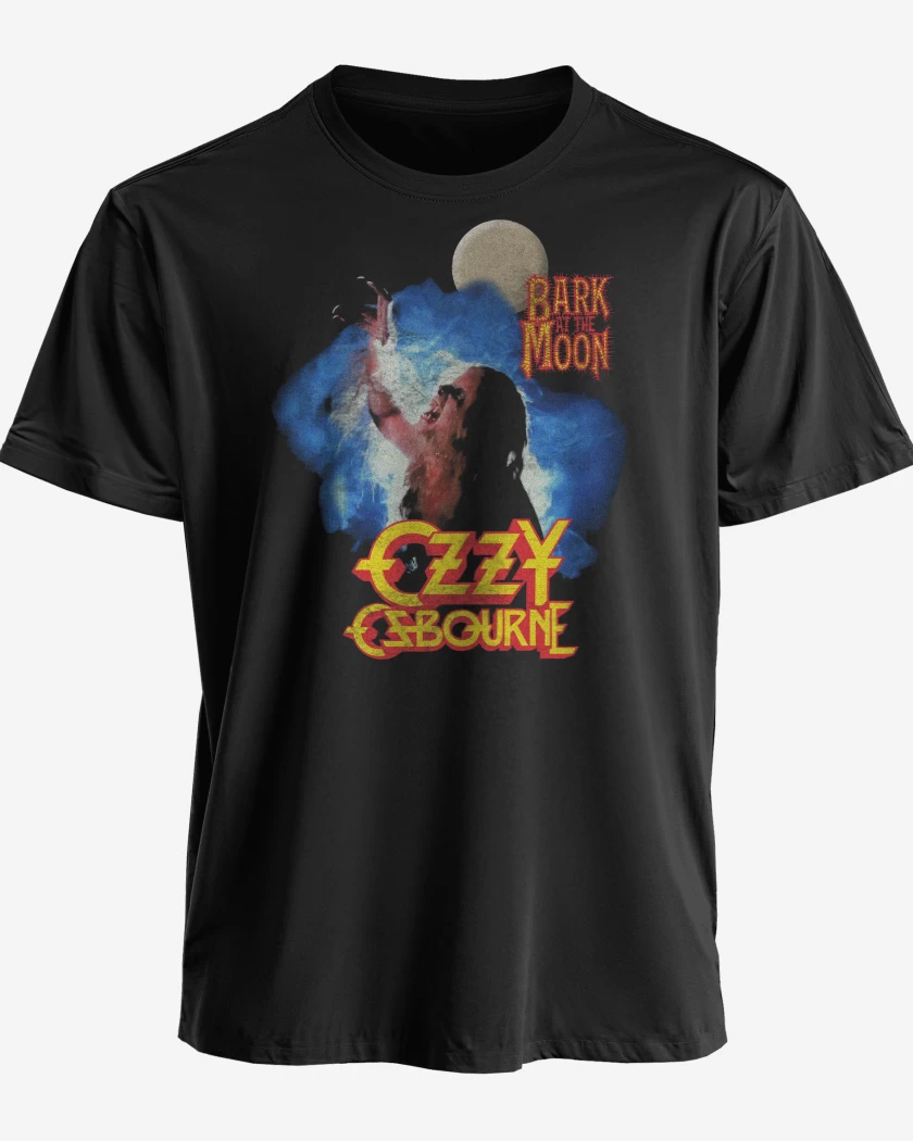 Polera Ozzy Osbourne Ladrando a la Luna