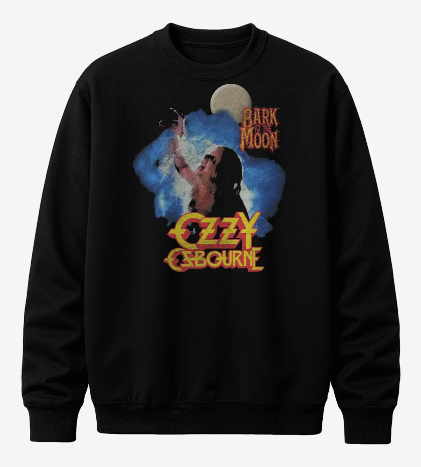 Poleron polo Ozzy Osbourne Ladrando a la Luna