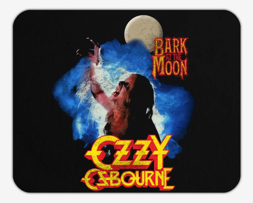 Mousepad Ozzy Osbourne Ladrando a la Luna