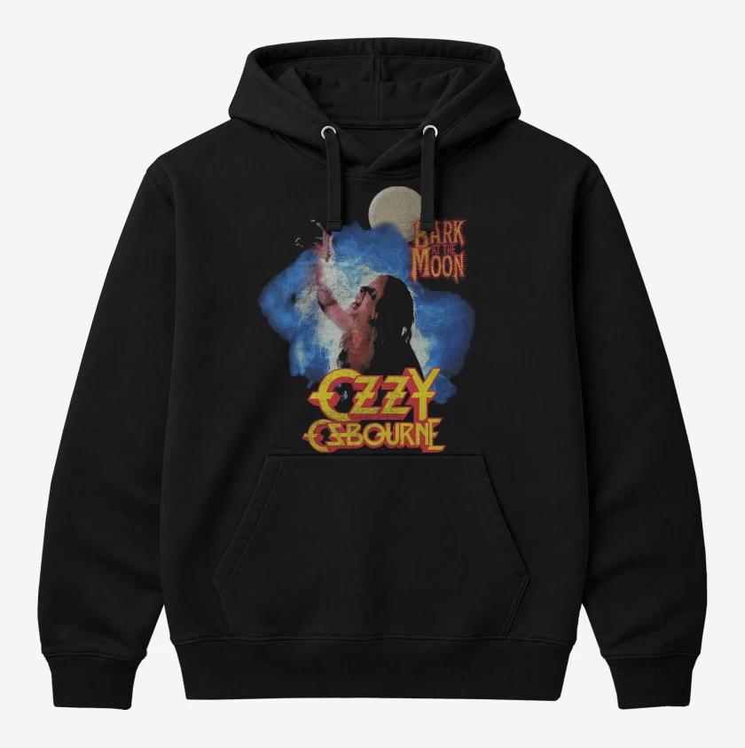 Polerón Canguro Ozzy Osbourne Ladrando a la Luna