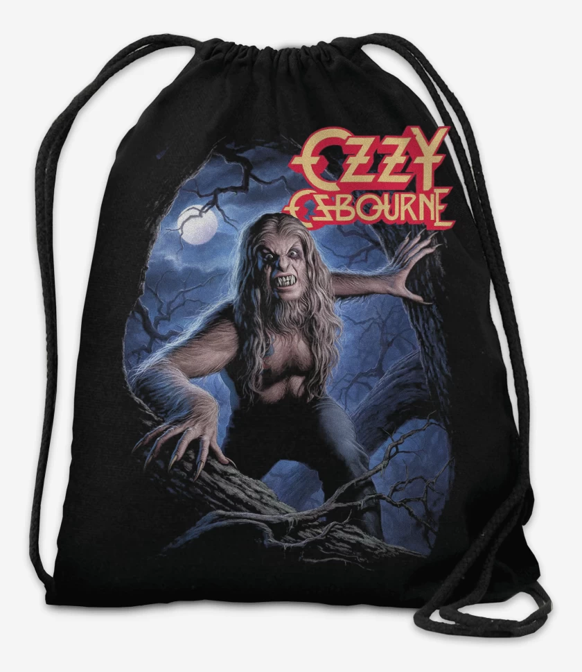 Mochila Negro de Ozzy Osbourne Werewolf