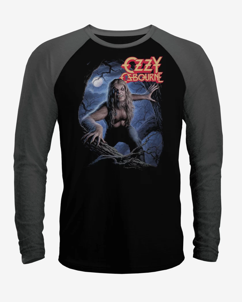 Polera Raglan Ozzy Osbourne Werewolf