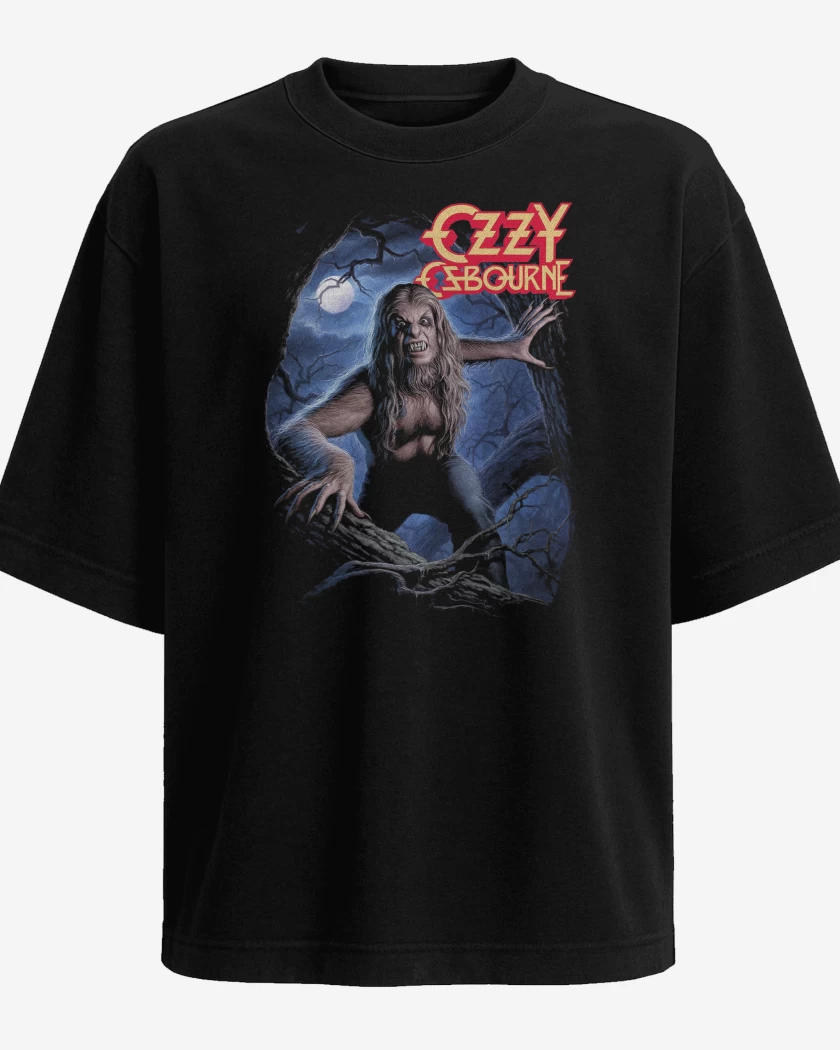 Polera Oversize Ozzy Osbourne Werewolf