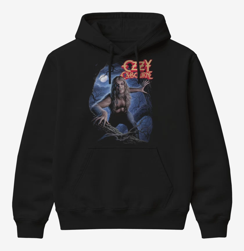 Poleron Canguro básico Ozzy Osbourne Werewolf