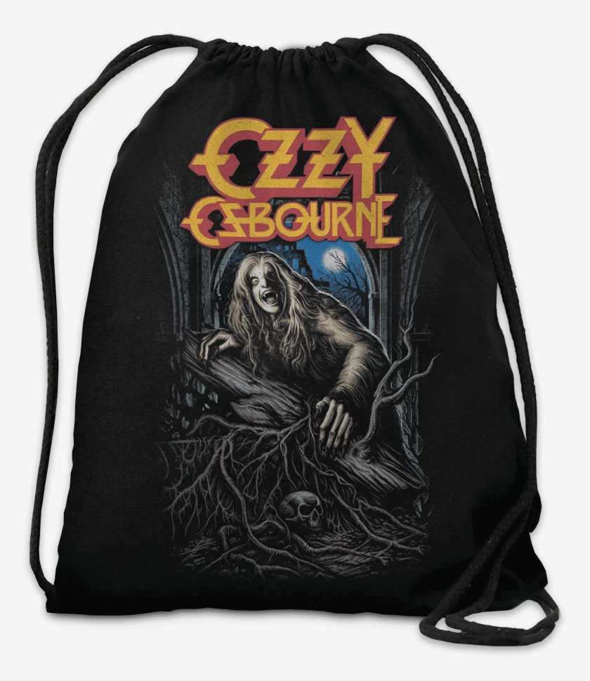 Mochila Negro de Ozzy Osbourne Lobo