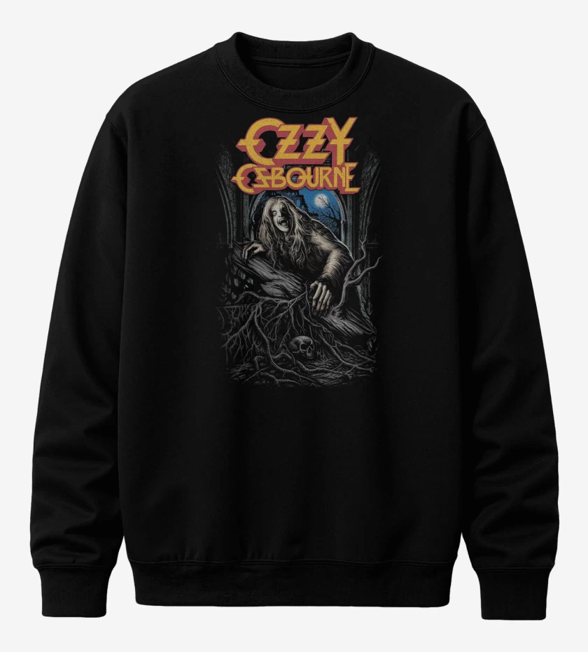 Poleron polo Ozzy Osbourne Lobo